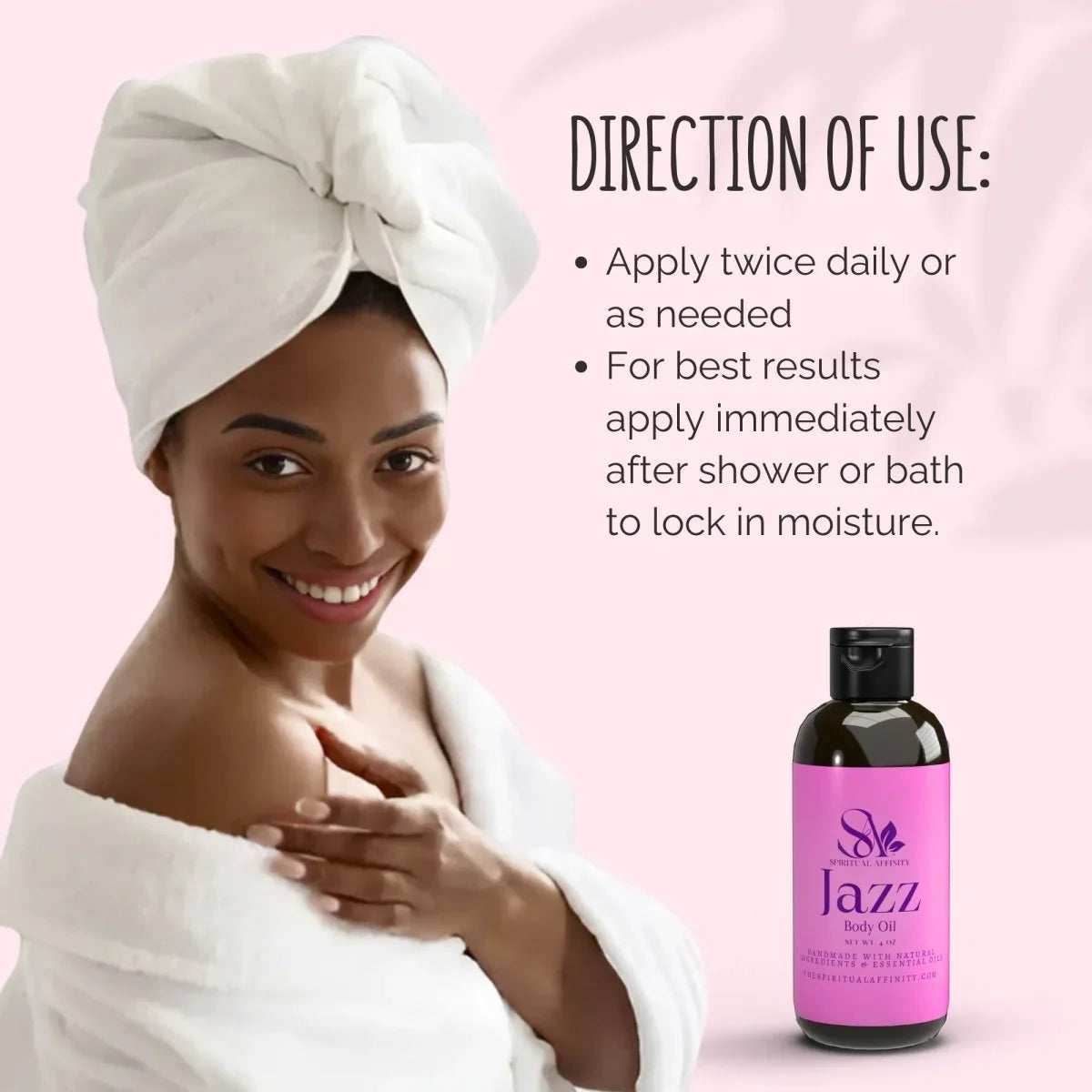 Jazz Body Oil - Spiritual Affinity